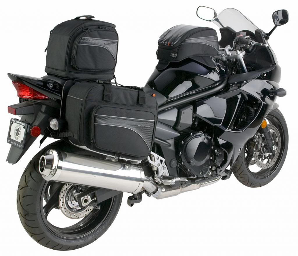 triumph speed triple luggage options